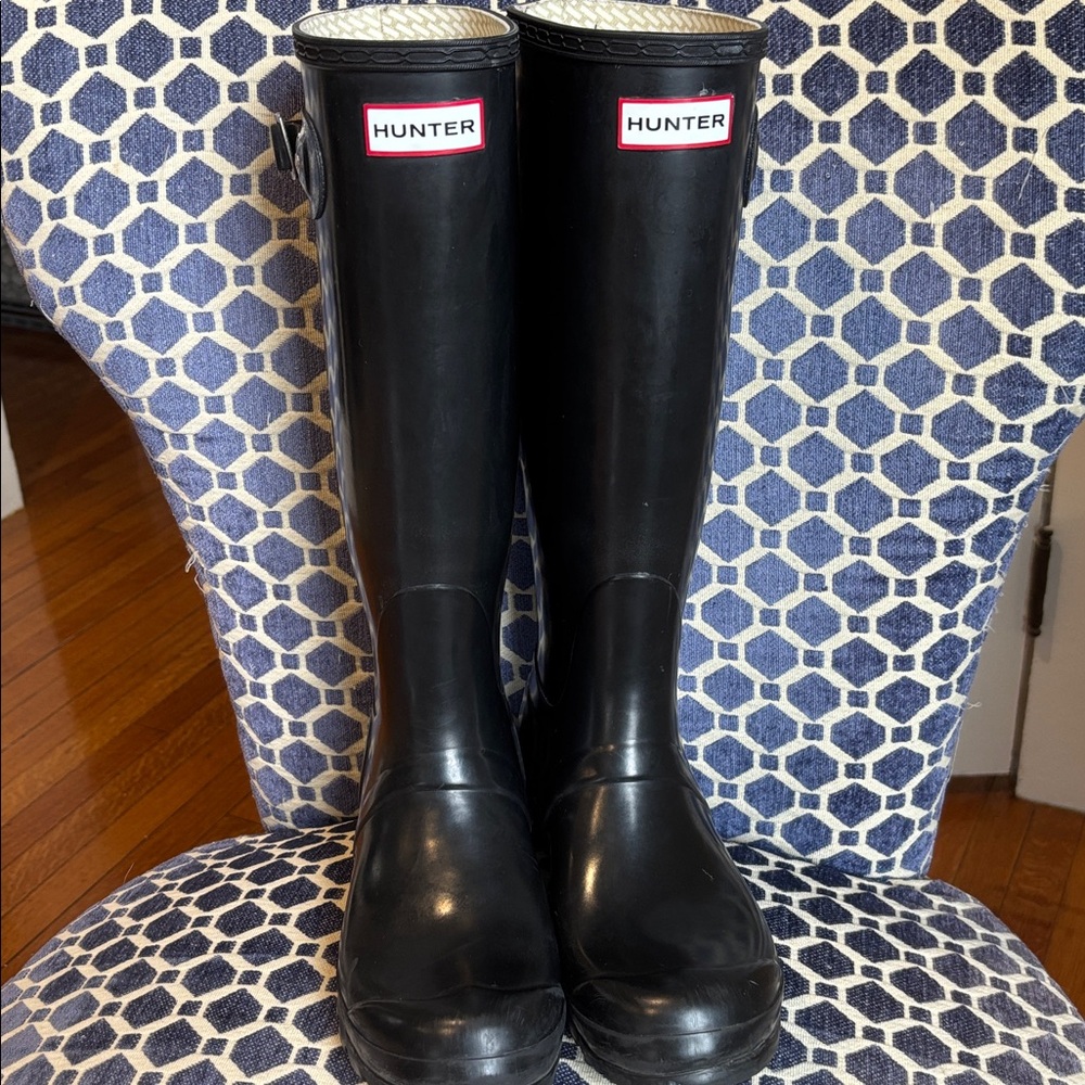 Hunter Classic Black Waterproof Boots